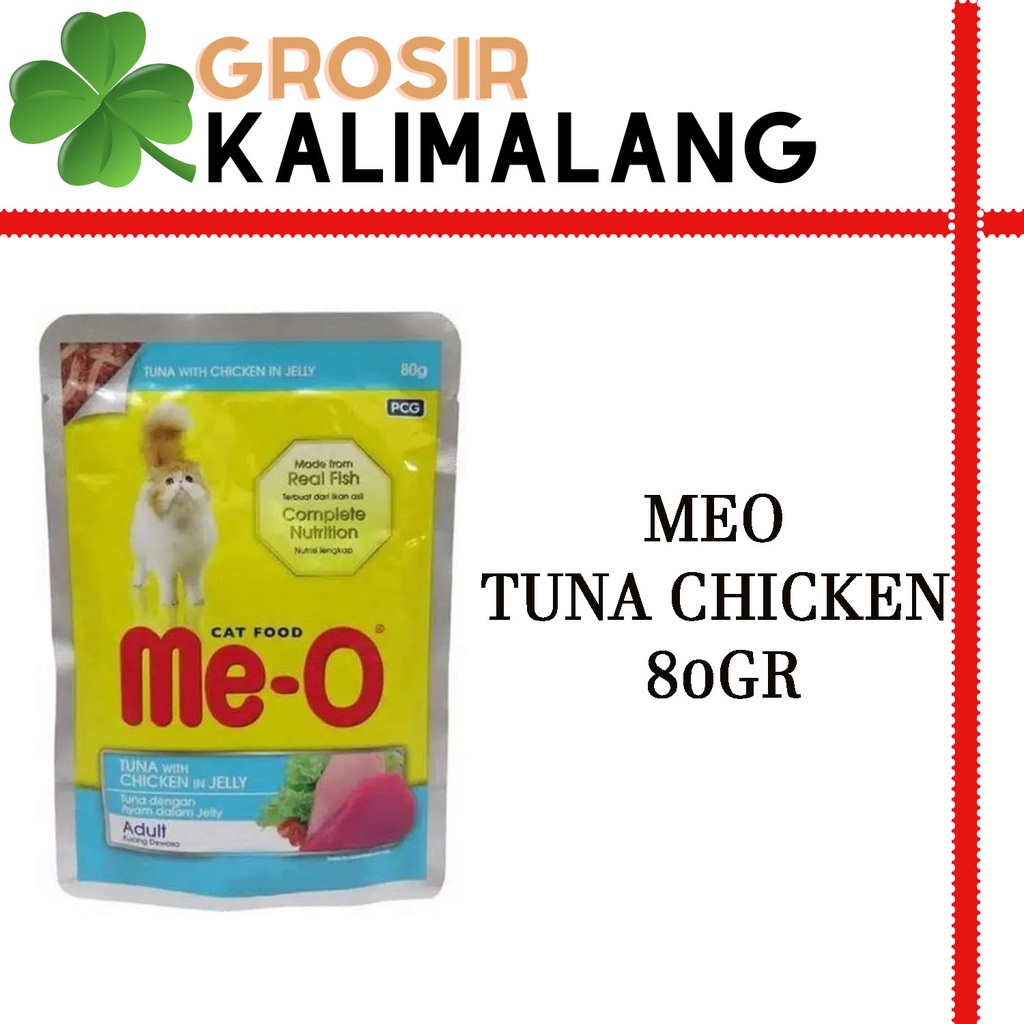 Meo Pouch Tuna Chicken 80gr