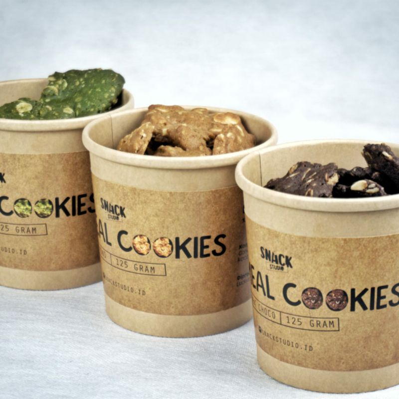 

Oatmeal Cookies (Almond, Matcha, Dark Choco)