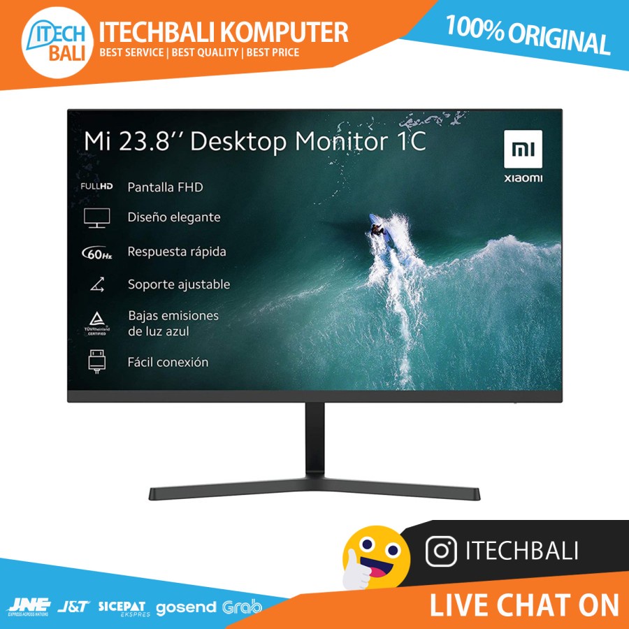 MONITOR XIAOMI MI 1C FHD IPS 24&quot; Garansi Resmi | ITECHBALI