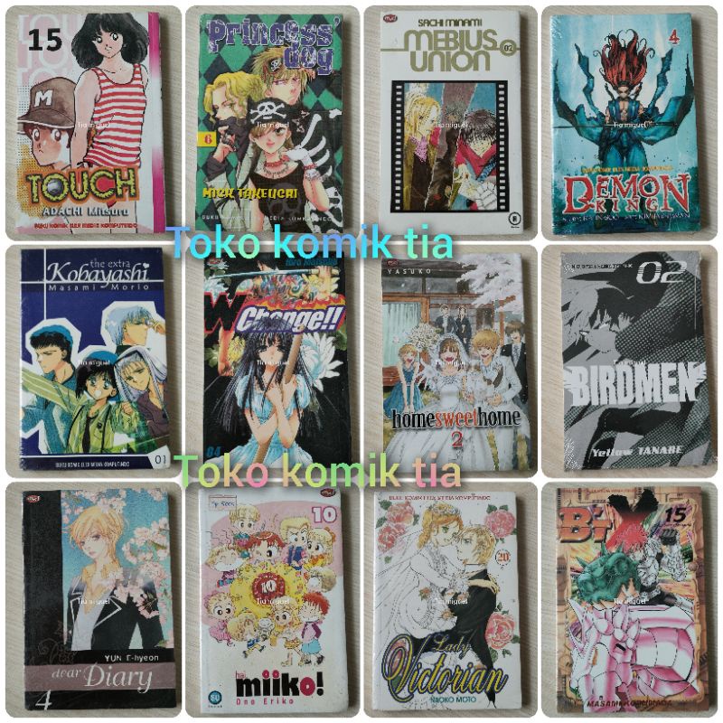 obral komik baru &amp; original grosir dan ecer / pilih favorit di variasi mau cewek atau cowok