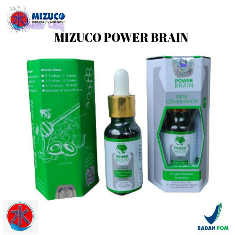 Mizuco Power Brain Terapi Vitamin Otak HATI HATI BARANG TIRUAN-2