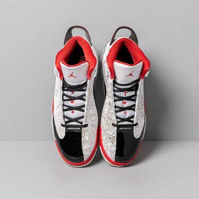 jordan dub zero white red