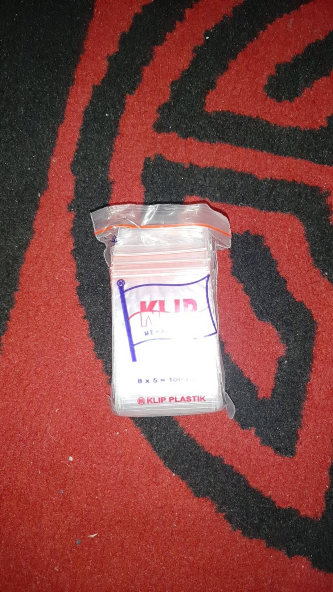 Plastik Klip Pe 5x8 Zipper Kualitas Tebal