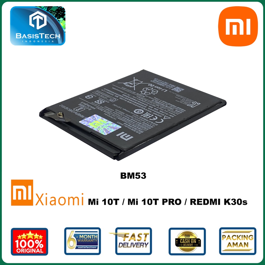 BATERAI XIAOMI Mi 10T - Mi 10T PRO - REDMI K30S - BM53 ORI