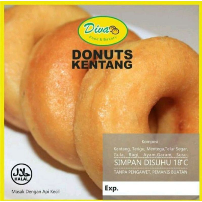 

donat kentang diva