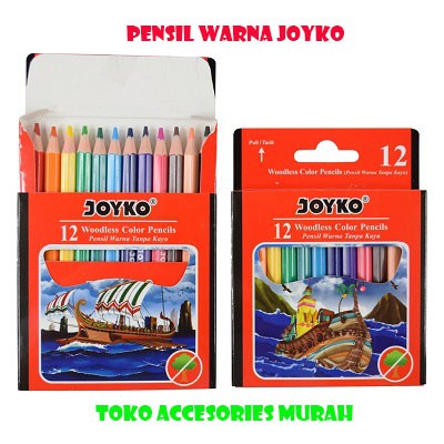 

SET PENSIL WARNA 12PCS JOYKO-PENCIL WARNA PENDEK-PINSIL WARNA JOYKO