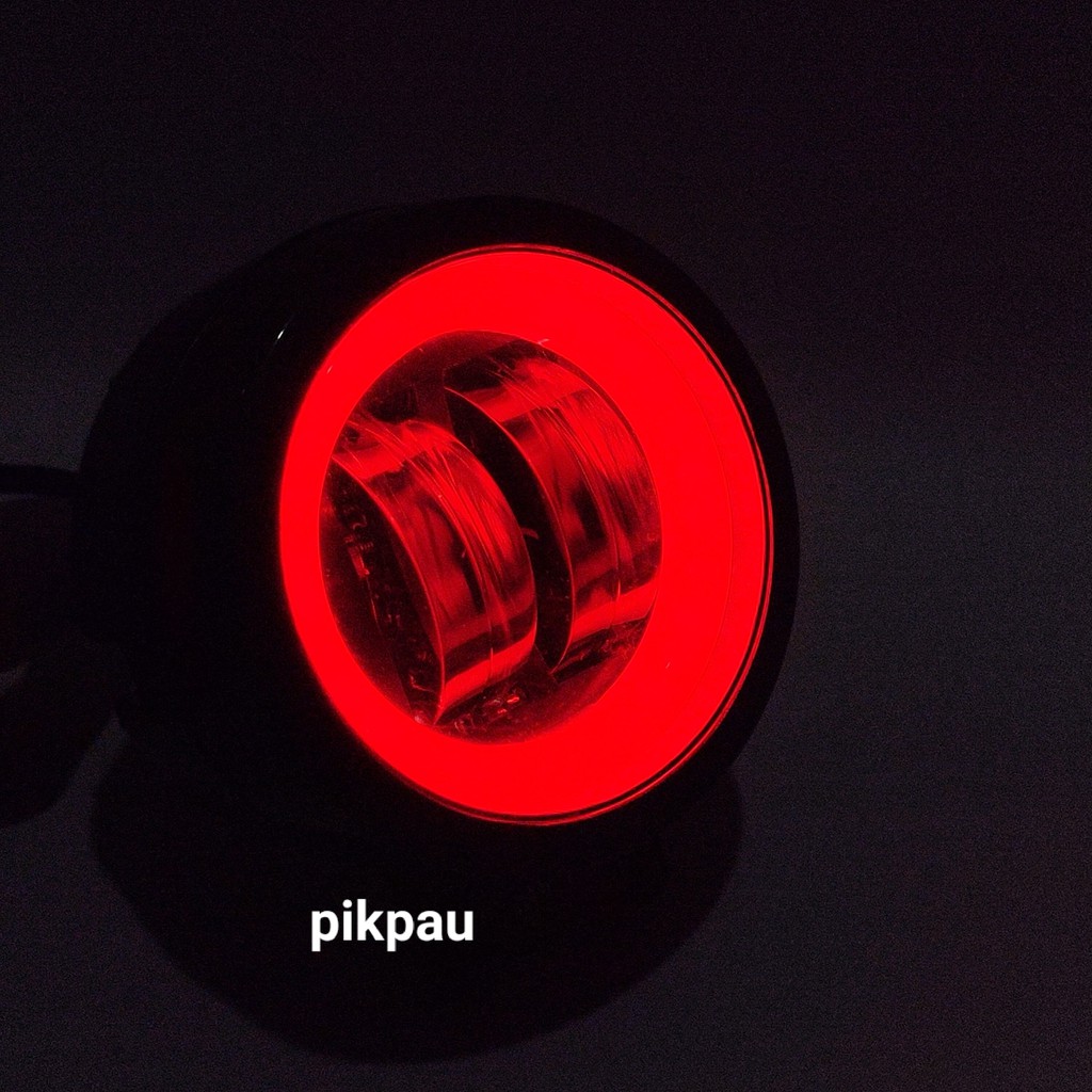 COD Lampu Tembak Sorot LED 4D Mata Lensa CWL 2 Model Bulat 20Watt AE 12-80Volt Universal Motor Mobil