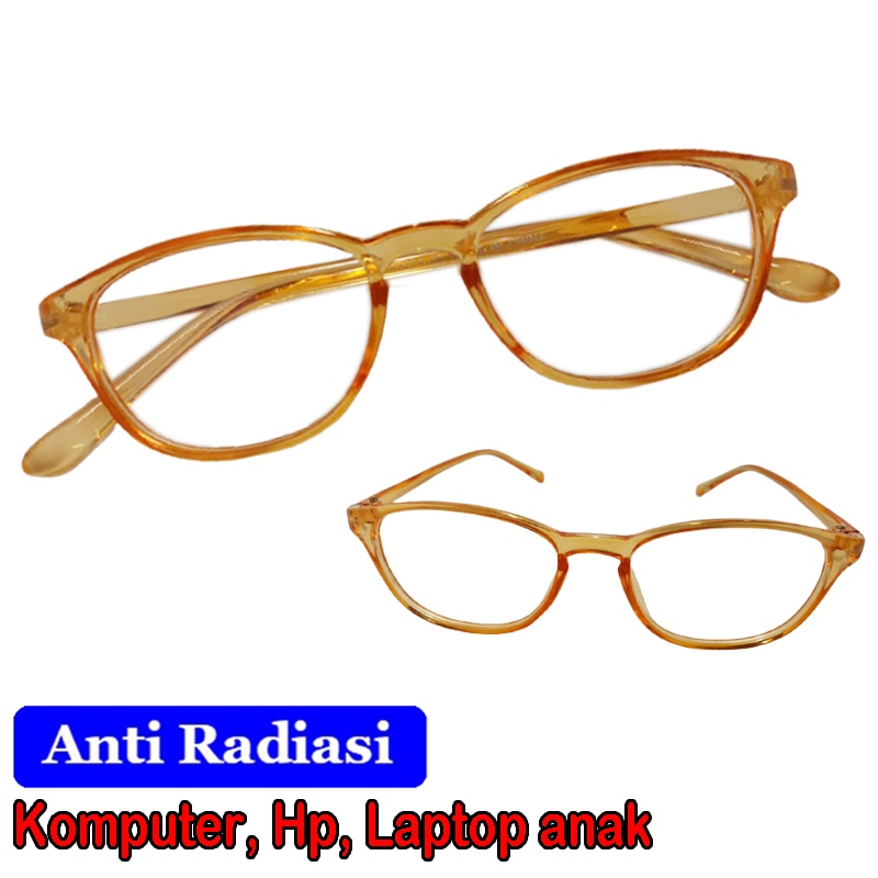 Kacamata anak anti radiasi layar komputer hp kaca mata anal lensa blue ligh bocking kids glasses blueray