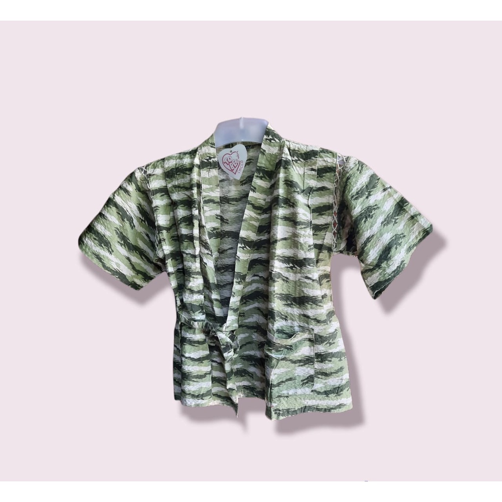 MURAH Outer army tali samping crop