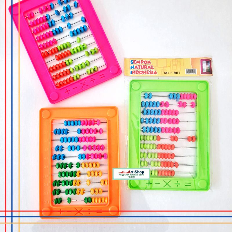 Sempoa Hitung Anak /Alat hitung matematika