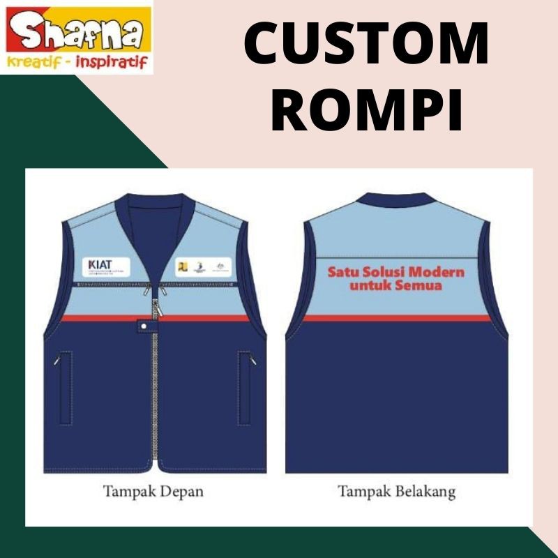CUSTOM ROMPI KOMBI VELCRO, BORDIR, SCOTLIGHT