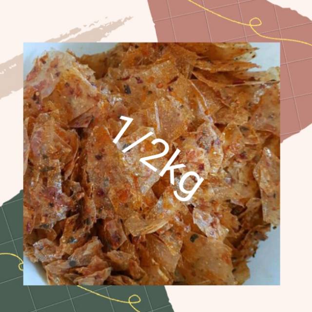 

Keripik kaca 1/2 kg