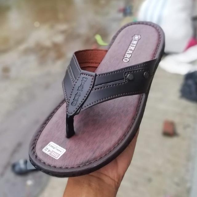 ⛄Mari Dicoba Sandal Pria Kulit  Nikaro Sandal Japit pria Kulit sapi | TERPOPULER | VIRAL | TIKTOK