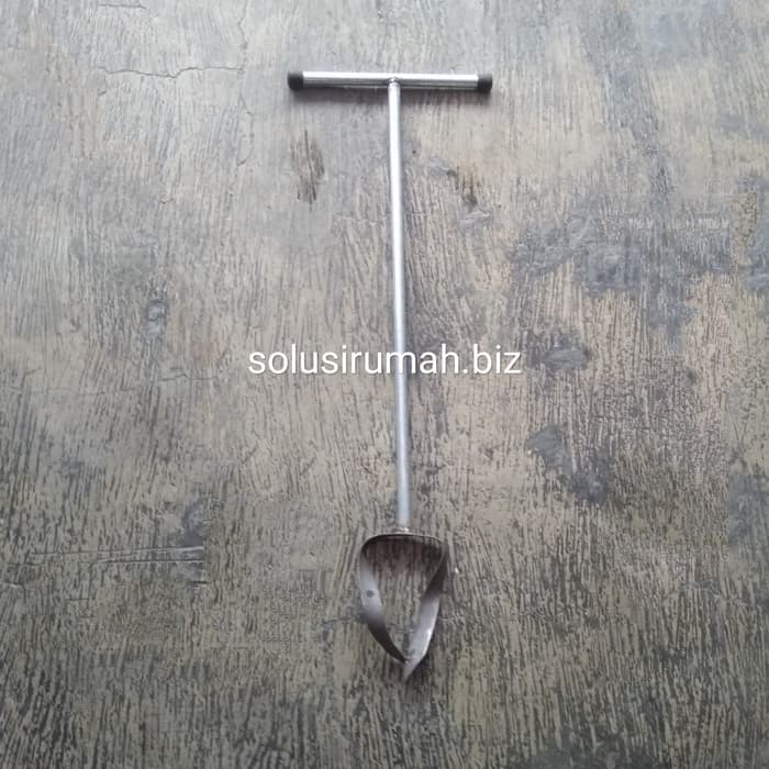 alat bor biopori pelubang tanah alat gali bor tangan 120 promo