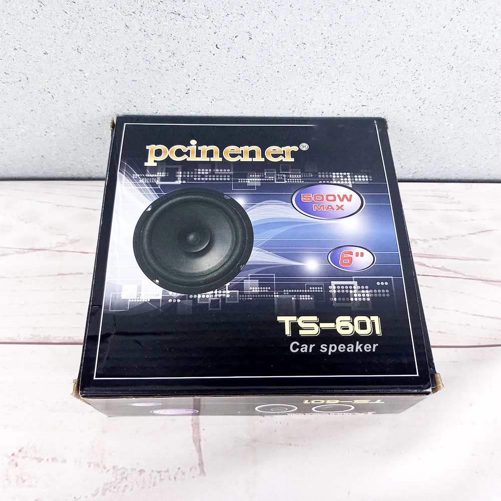 Pcinener Speaker Mobil HiFi 6.5 Inch 500W 1 PCS - TS-601 - Black