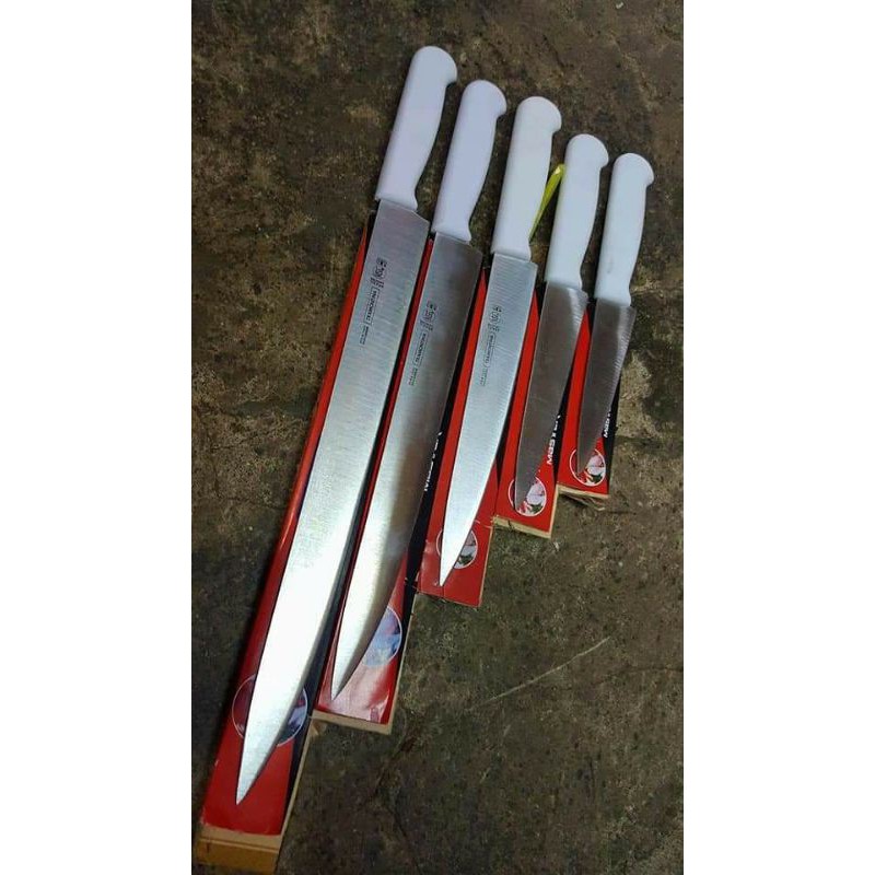 5 pcs pisau sisit / pisau daging / pisau dapur tromontina