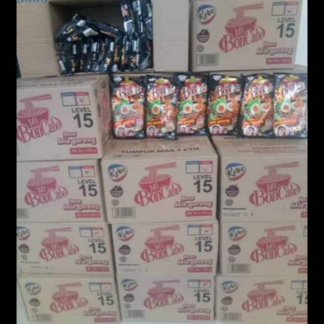 

MIE BON CABE LEVEL 15 READY STOCK ISI 24,PACK