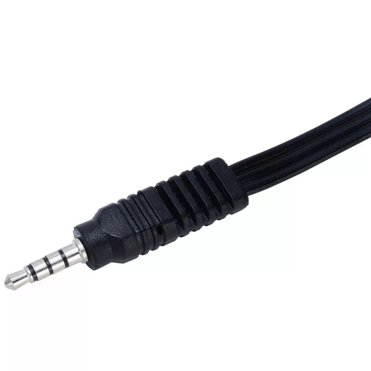 KABEL AUDIO VIDEO 3-1/AV TO RCA/KABEL 3-1 RCA 1.5 METER KABEL RCA AUX STB B860H/B870H ORIGINAL JACK 3.5 MM KE 3 CABANG RCA MALE