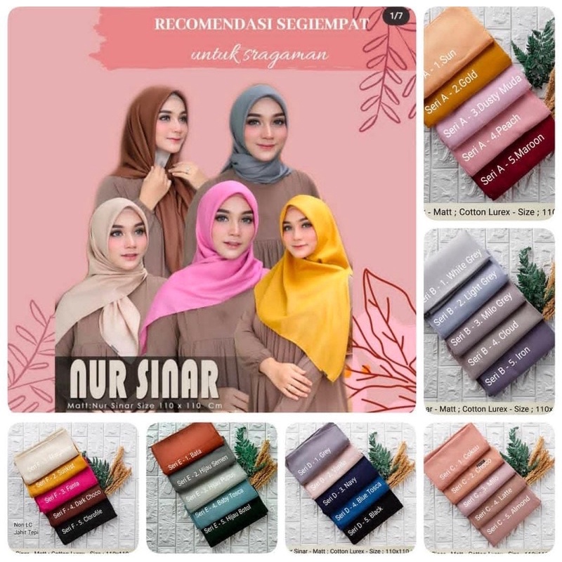 hijab Nur sinar azara | jilbab dewasa