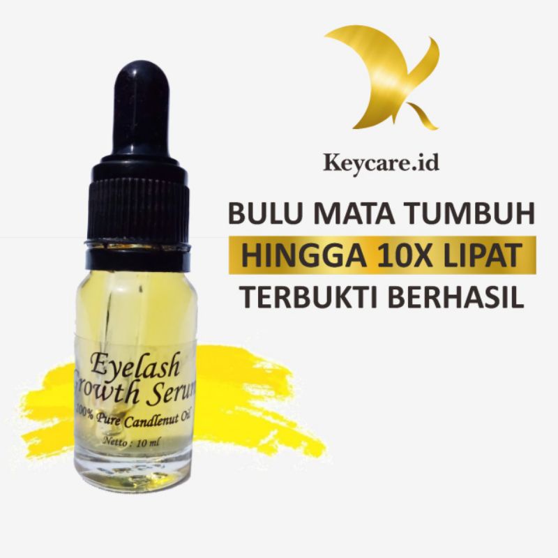 KEMIRI OIL LASH (SERUM PELEBAT ALIS BULU MATA) 100% MINYAK KEMIRI ASLI