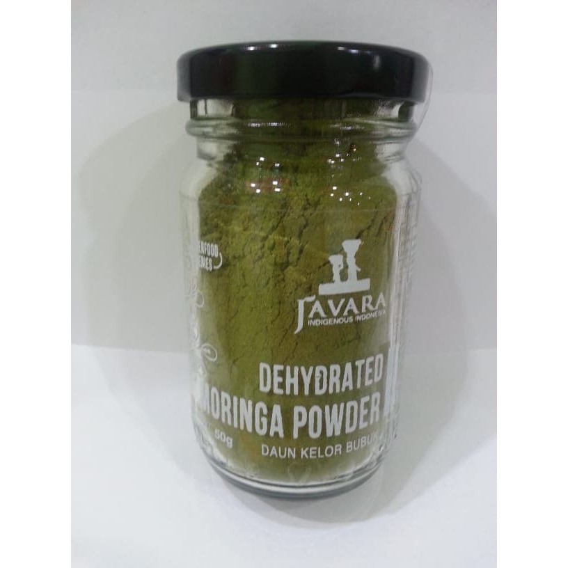 

Dehydrated Moringa Powder Javara 50g/ Bubuk Daun Kelor/ Moringa Leaves