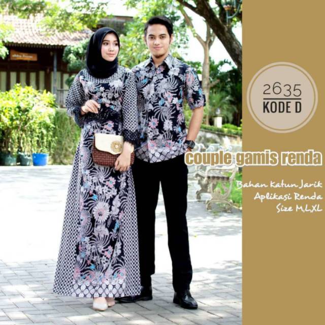 Couple gamis Renda 2635_BIA modern