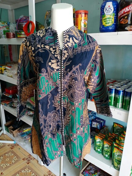 Atasan Batik Dolby Dolbi Dobby Doby Tenun Sutra Tulis Halus Katun Atbm Baron ,sarombit Atasan