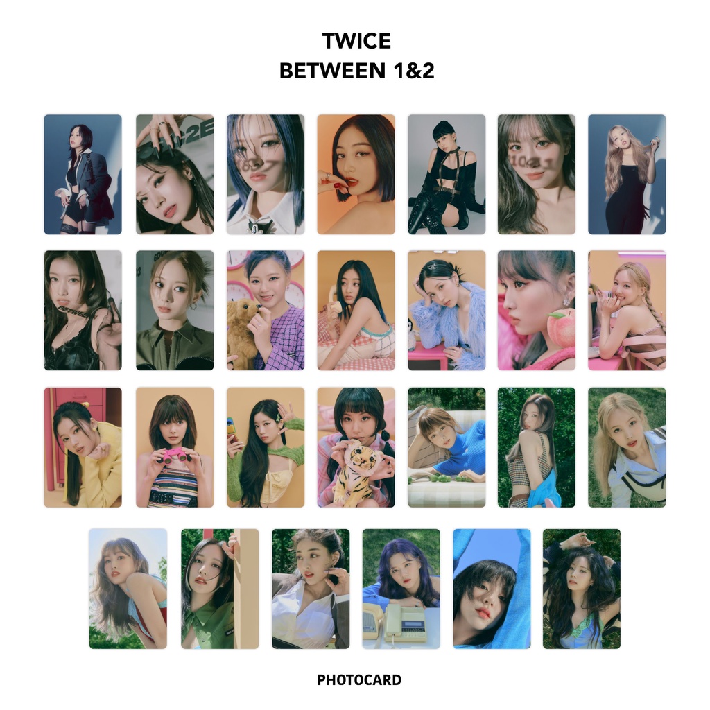 [SET] Photocard Twice Between 1&amp;2 Isi 27