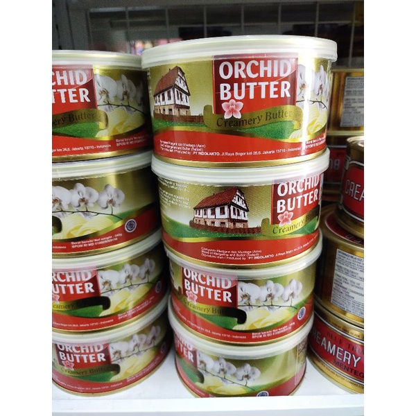 

ORCHID BUTTER / CREAMERY BUTTER SALTED / ASIN 340 GR