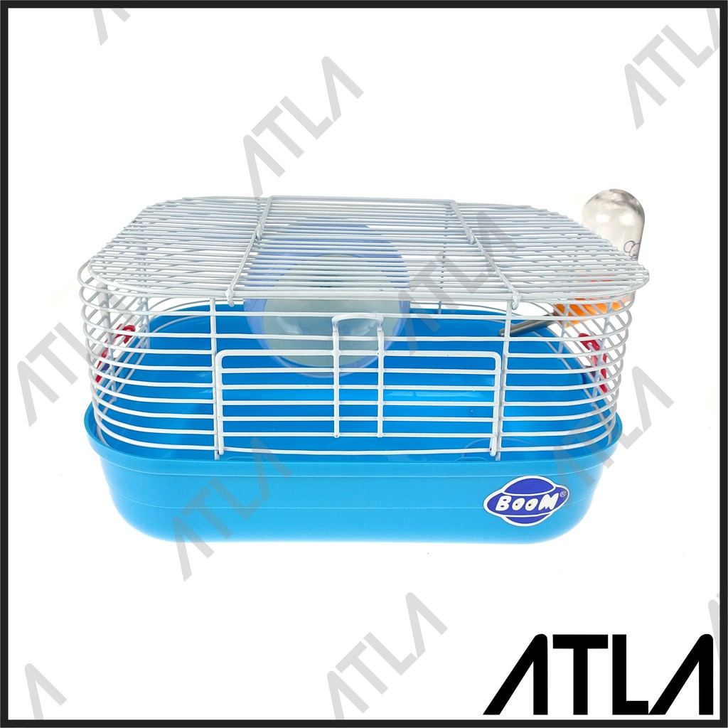 Kandang Hamster Mini Warna Rumah Hewan Peliharaan Besi Kecil KH005-7