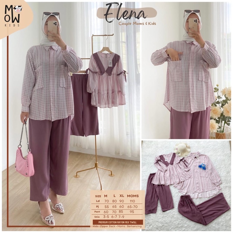 Gauri Couple Elena Couple Set Mom and Kids by MowMo Kids