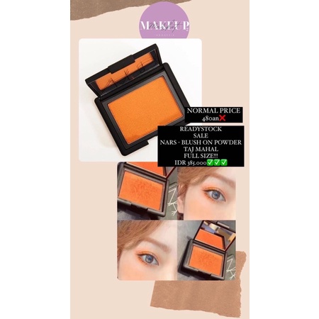 NARS BLUSH ON POWDER TAJ MAHAL