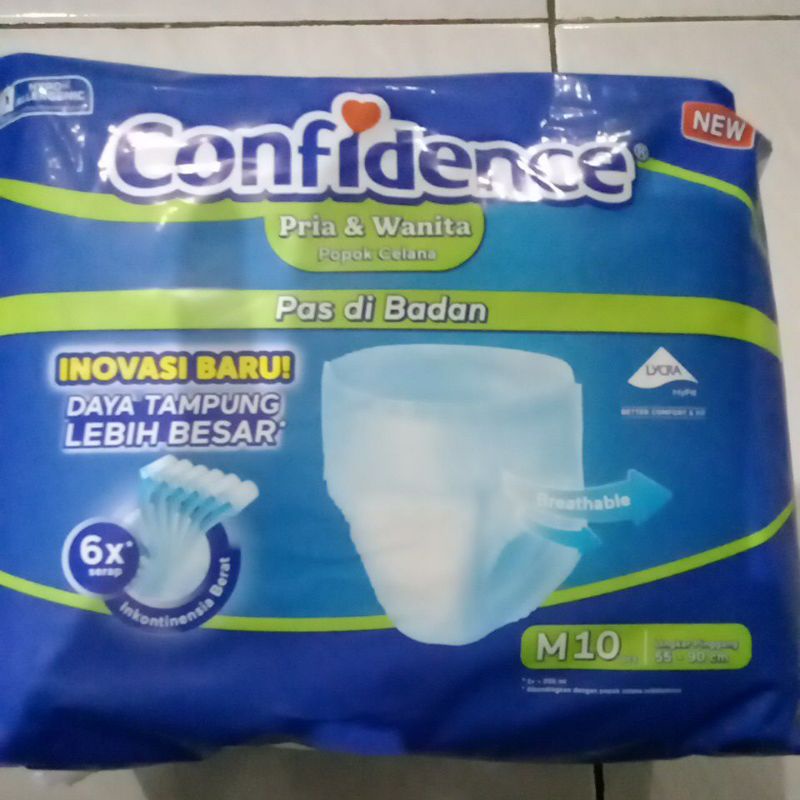 confidence popok dewasa ( Size  M L ) tipe celana