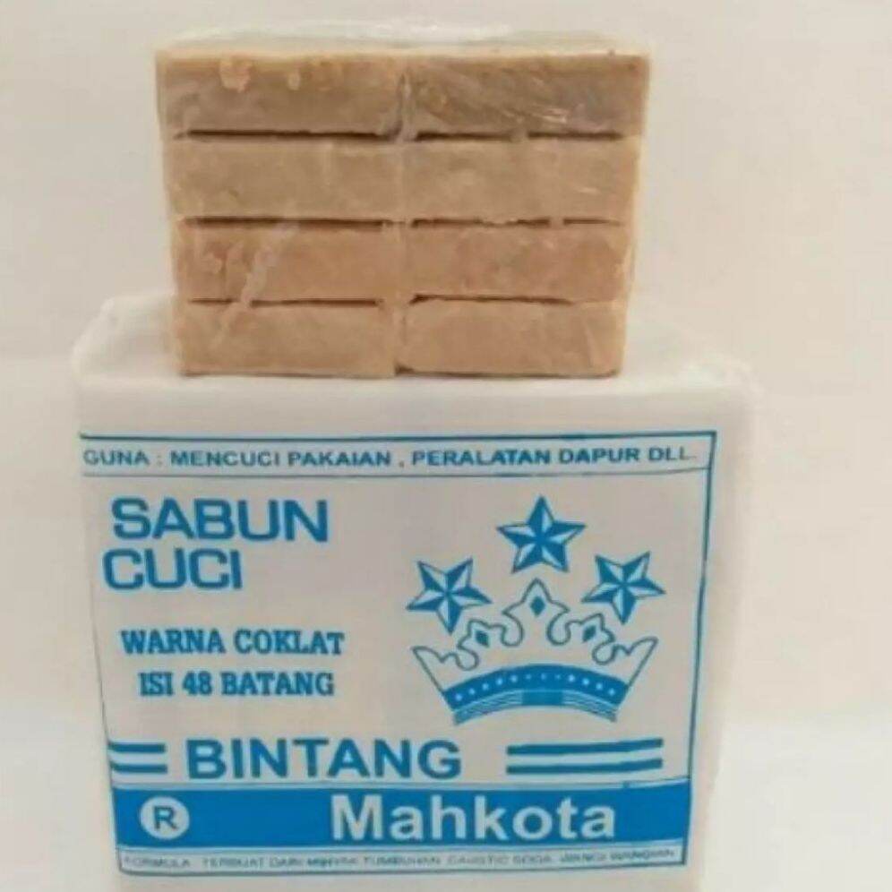 Sabun Bintang Mahkota Ampuh Hilangkan Noda Di Popok Bayi Dan Perabot Dapur  Sabun Batang Ampuh  Sabu