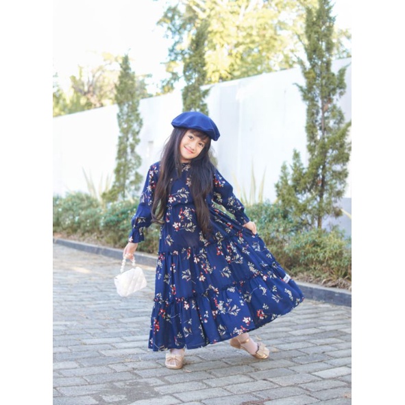 gamis anak perempuan/homeydres by babyara/baju anak kekinian