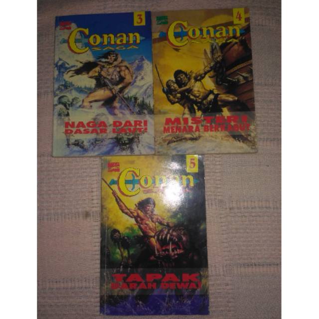 Buku Komik Conan saga paket 3 buku