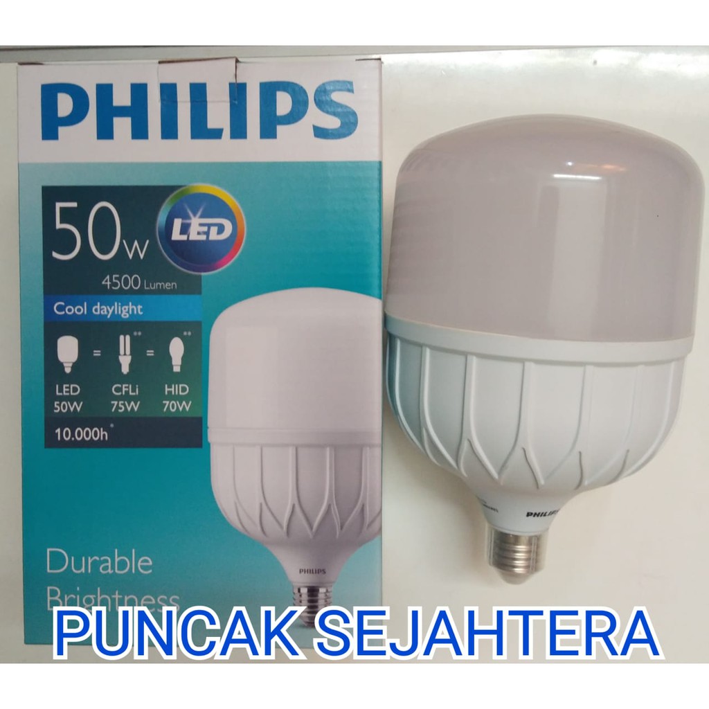 Lampu Led Philips 50w 50 watt Jumbo Trueforce