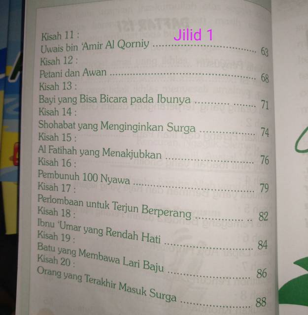 Kisah Pilihan Anak Muslim Seri 1 Sampai 6