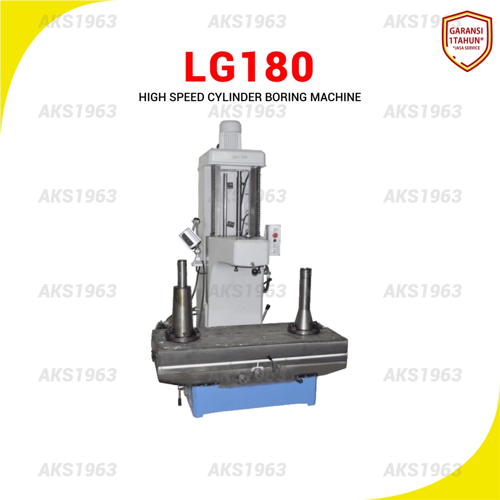 Mesin Kolter Colter Lemer Blok Piston Mobil Berkecepatan Tinggi Boring 3Kw AKS - LG180