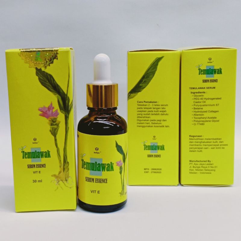 SERUM TEMULAWAK ESSENCE ORIGINAL HOLOGRAM EMAS 30ML (BPOM)