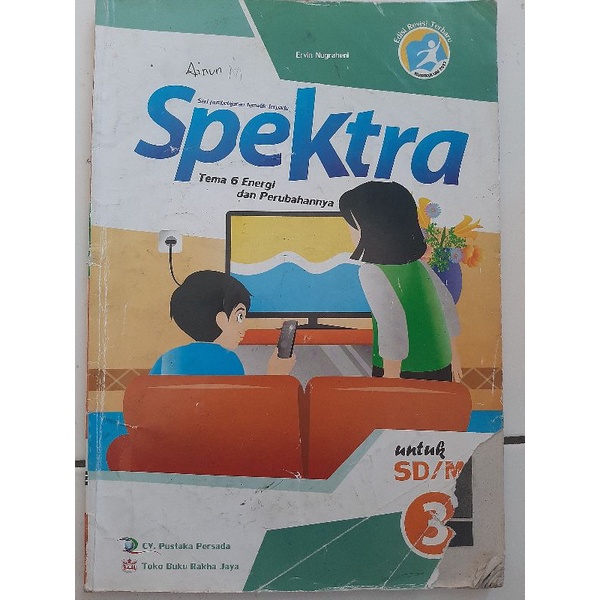 Spektra Tematik Terpadu Tema 6 Kelas 3 SD/MI | Rakha Jaya