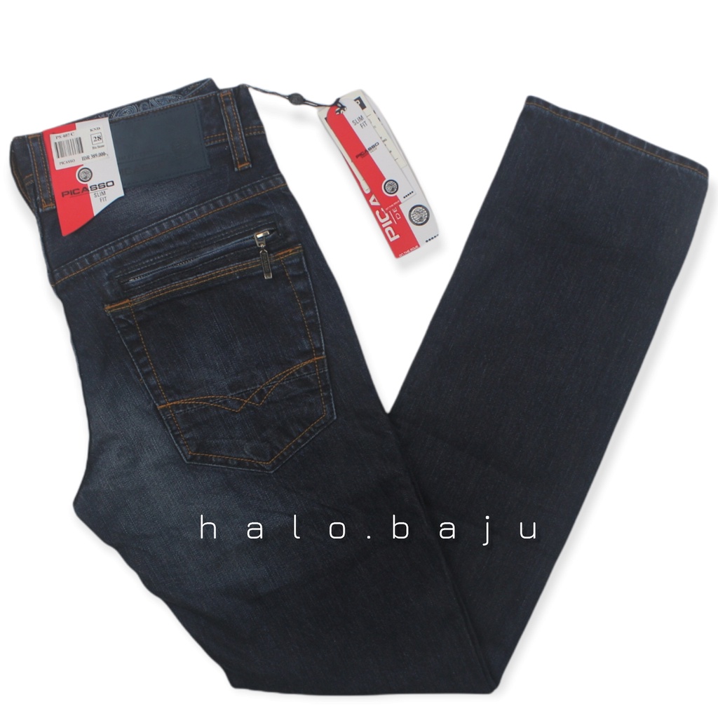 PICASSO SLIM FIT EDITION BLUE LABEL (PS407C - BIO STONE) Celana Levis Picasso - Celana Picasso Jeans