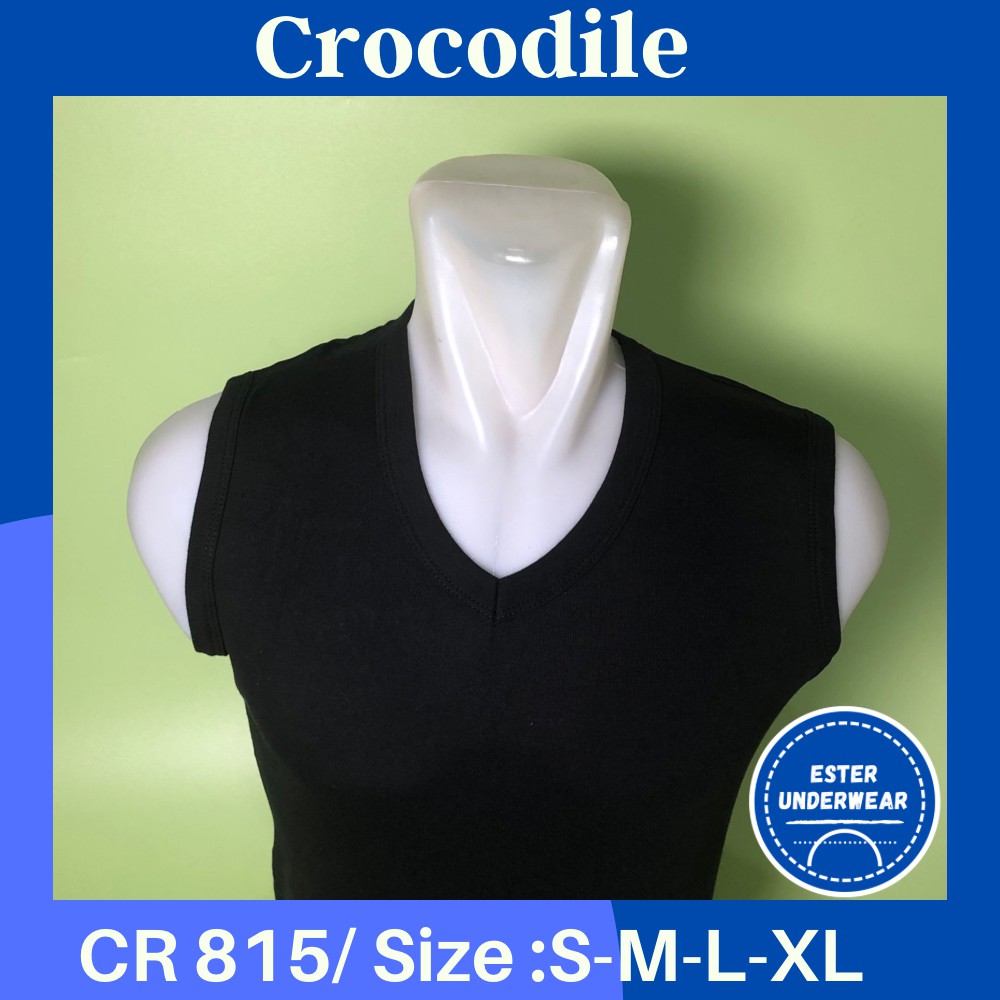 Kaos Tanktop CROCODILE 815 WARNA ISI-2 PCS