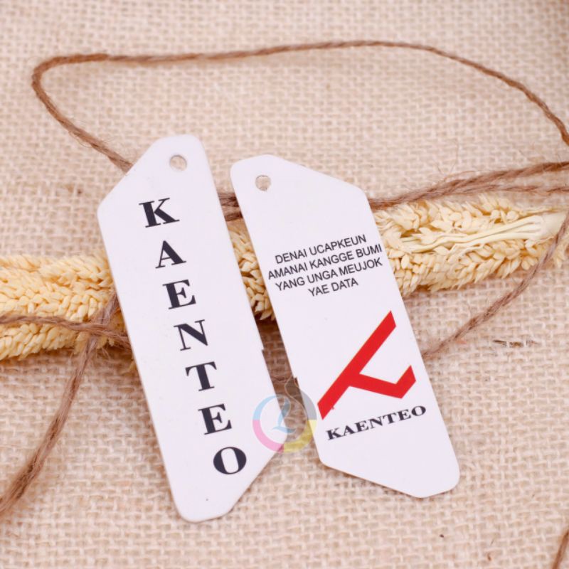 hangtag/hangtag pakaian/hangtag tebal