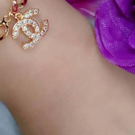 ✮ Gelang rantai lapis emas ❆