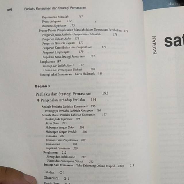 Perilaku konsumen dan strategi pemasaran edisi 9 buku 1-6