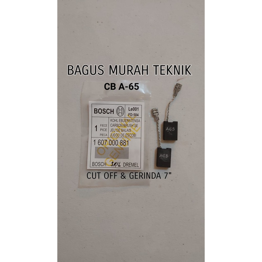 ARENG MESIN CUT OFF & GERINDA 7" CARBON BRUSH BOSCH CB A65