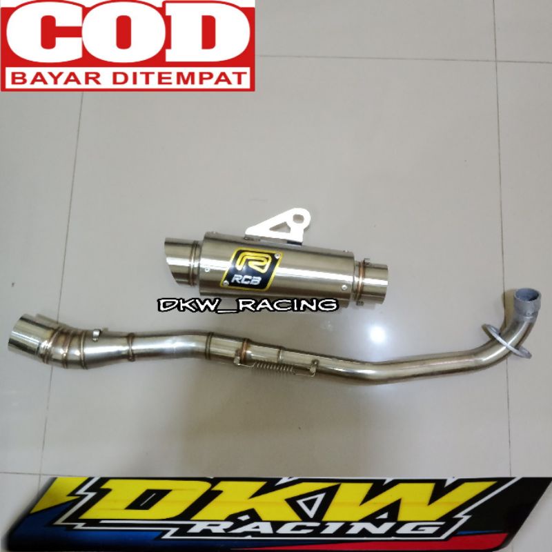 Knalpot Rcb Pnp Supra Karisma Grand Kirana Win Jupiter z Vega Jupiter Z1 Cripton Dll