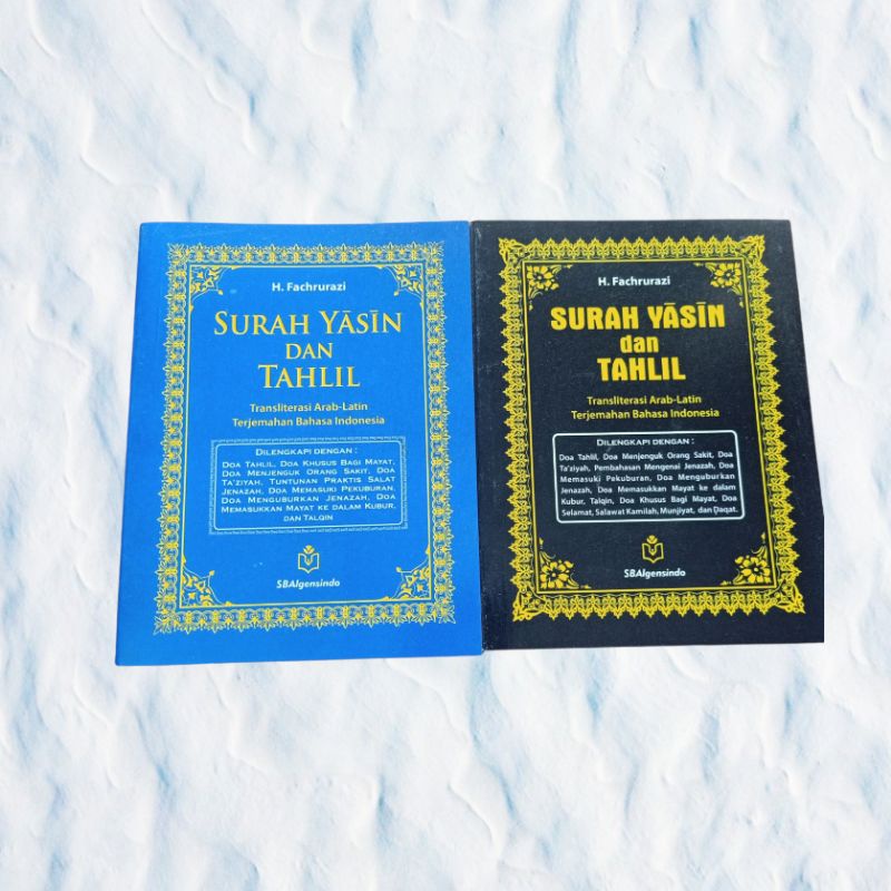 Jual Surah Yasin Dan Tahlil Sbaigensindo Shopee Indonesia