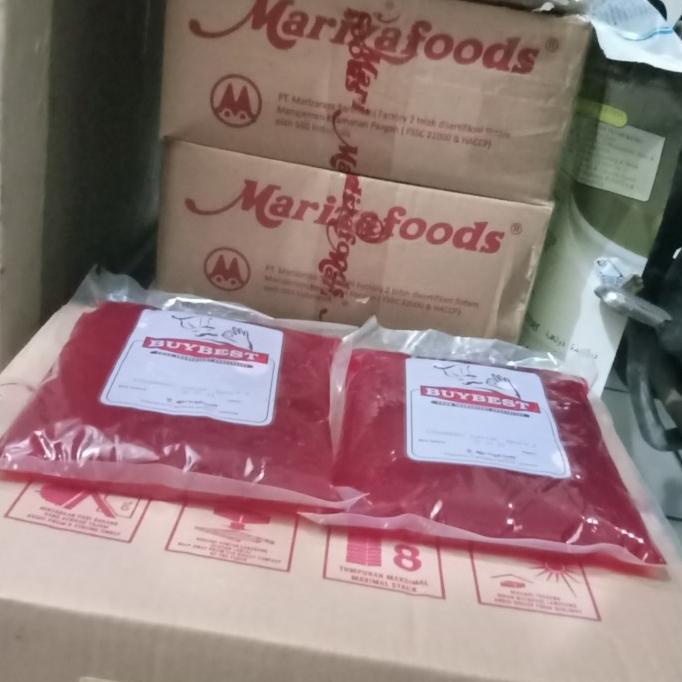 

Mariza Buybest Strawberry Topping 1 Kg TERLARIS TERPERCAYA ORIGINAL